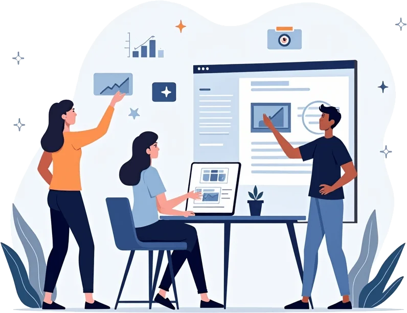 Product engineering illustration